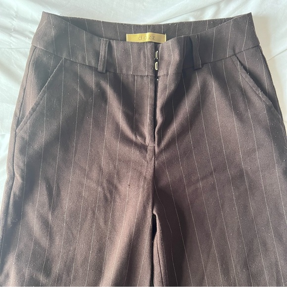 🤎Y2K Striped Low Rise Dress Pants🤎 - Picture 7 of 8